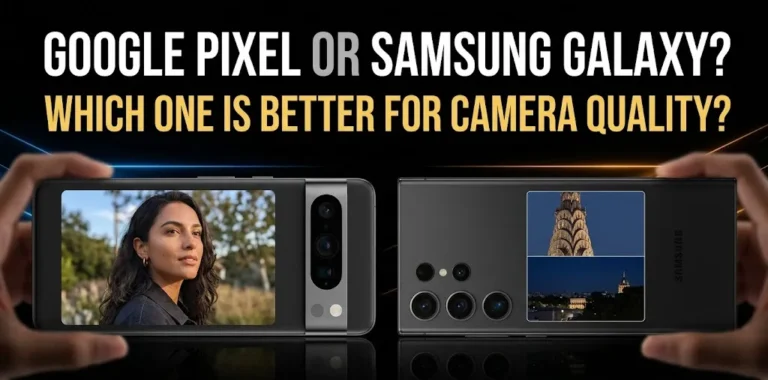 Google Pixel or Samsung Galaxy Which one is better for camera quality