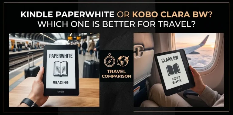 Kindle Paperwhite or Kobo Clara BW Which one is better for travel
