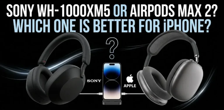 Sony WH-1000XM5 or AirPods Max 2 Which one is better for iPhone