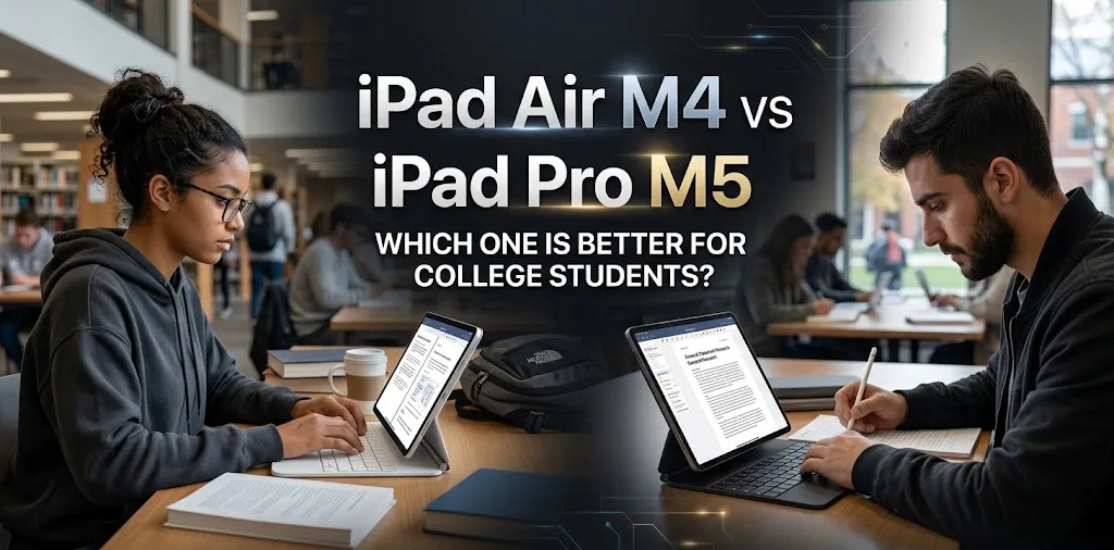 iPad Air M4 or iPad Pro M5 Which one is better for college students