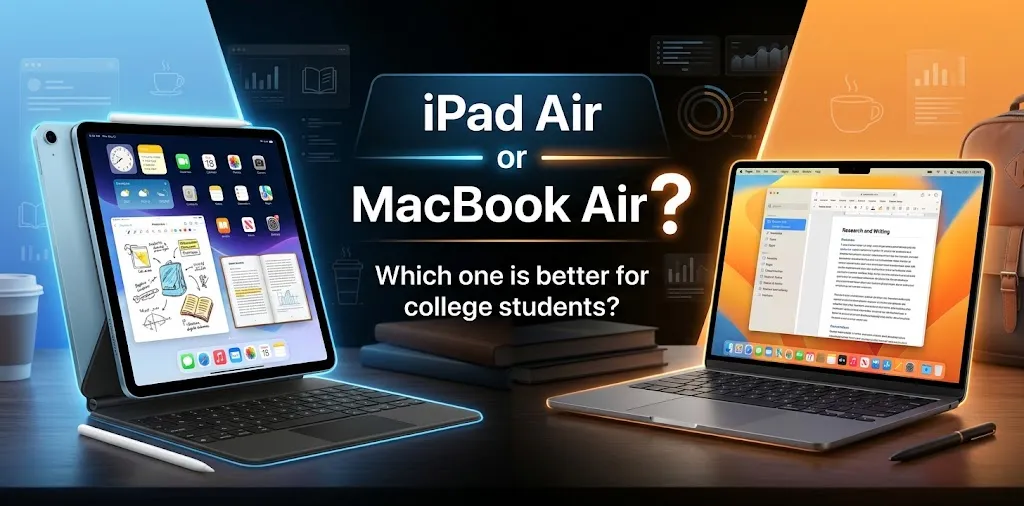 iPad Air or MacBook Air Which one is better for college students