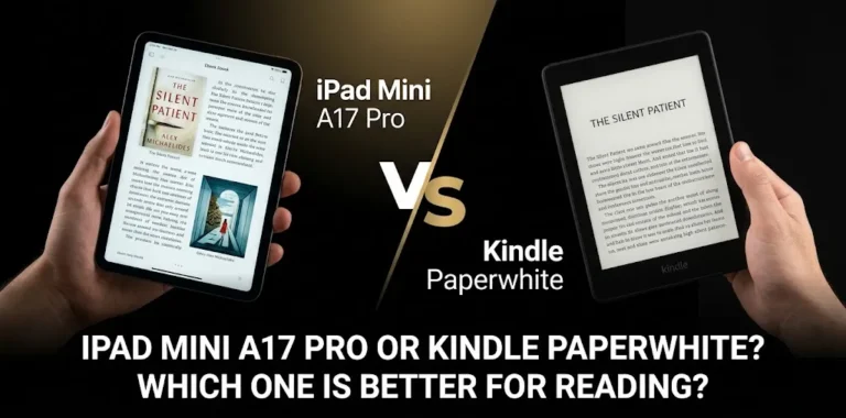 iPad Mini A17 Pro or Kindle Paperwhite Which one is better for reading